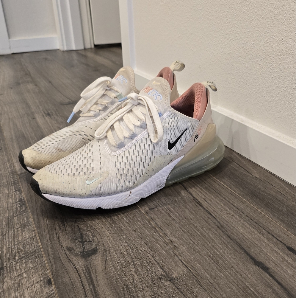 Nike Air Max 270 White Sneakers
